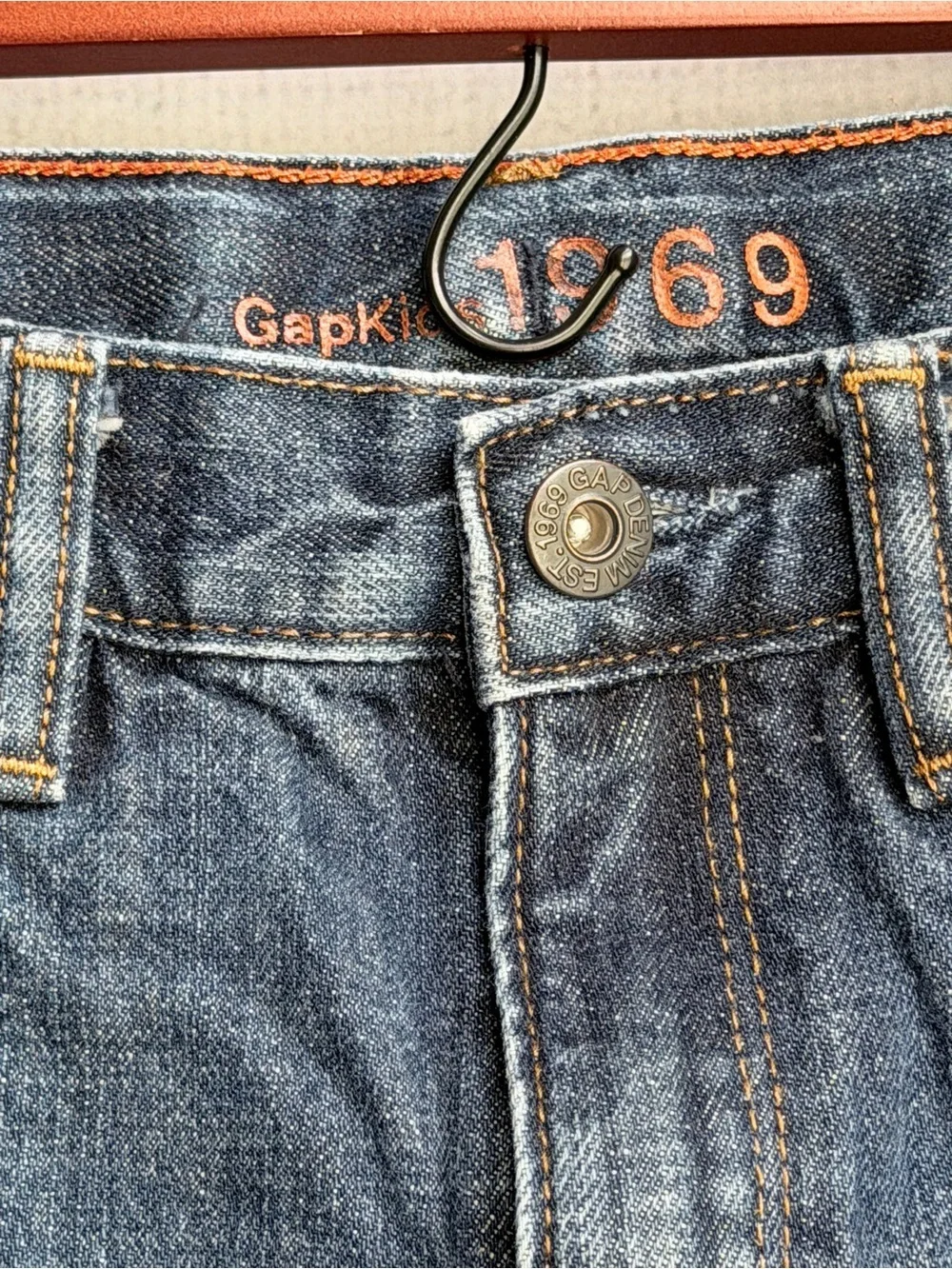 GAP Kids Medium Blue Straight Jeans